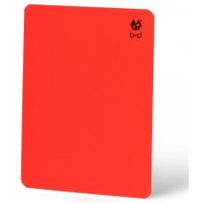 Referee's Disciplinary Card – neon red