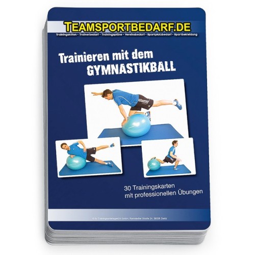 Training Cards - "Gym Ball" (30 Workouts)