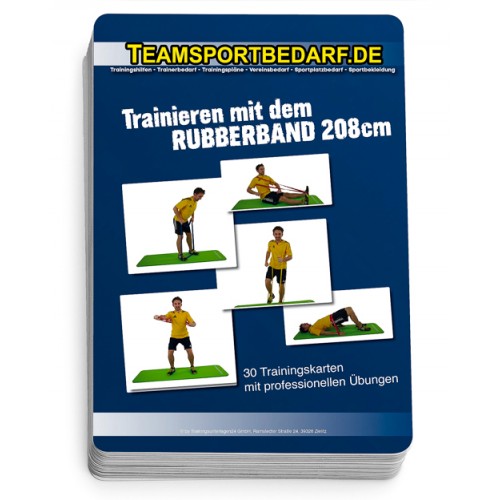 Training Cards - "Rubber Band 208 cm" (30 Workouts)