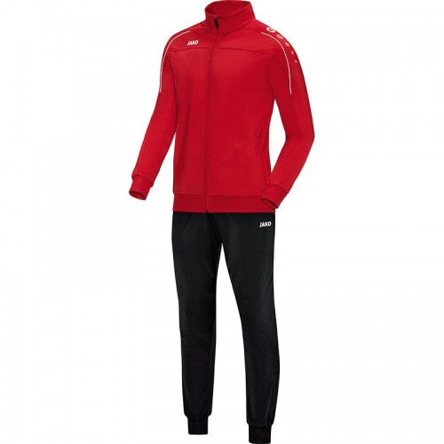 Jako Polyester tracksuit CLASSICO red 01