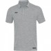 JAKO Men's Polo Premium Basics heather gray