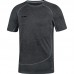 T-shirt Active Basics black melange