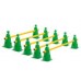 Cone Hurdles Set of 5 Colours Height 23 cm Green