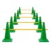 Cone Hurdles Set of 5 Height 52 cm Green