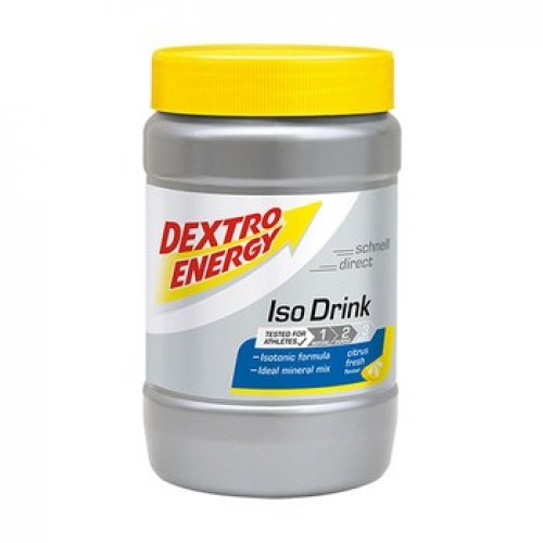Dextro Energy Iso Drink Powder 440 g Jar Citrus Fresh