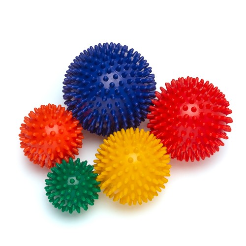 Set of 5 Spikey Balls (Massage Balls) - 5 Sizes