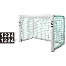 Number stickers for mini goals - Set (2 x 1-4)