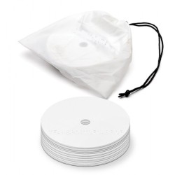 Marking discs ø 15,5 cm Set of 12 white