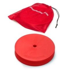 Marking discs ø 21 cm Set of 12 red
