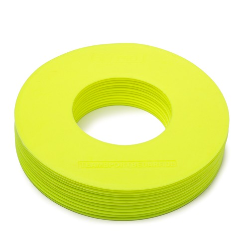 T-PRO marking rings ø 19 cm (neon yellow) – set of 12