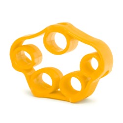 Finger trainer - elastic yellow 