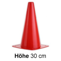 Cones in red- Height: 30 cm