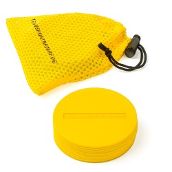                        Marking Discs ø 8,5 cm (9 colours) – Set of 10 Yellow