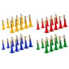 Ladder Hurdles Set of 5 Height 52 cm Blue