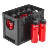 T-PRO BottleCarrier box for drinking bottles Black