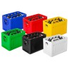 T-PRO BottleCarrier box for drinking bottles Red