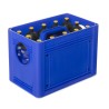 T-PRO BottleCarrier box for drinking bottles Blue