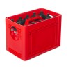 T-PRO BottleCarrier box for drinking bottles Red