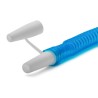 Foot pump for gymnastics balls