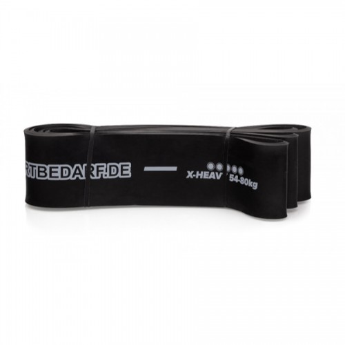                                                                                                  RESISTANCE BAND 208 cm Black - 54 – 80 kg