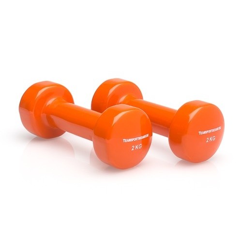                                                                                                                                              Gymnastics dumbbell set (8 pieces) 10 kg - with case