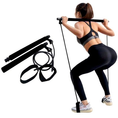                                                                                                                                                           Pilates bar (resistance band) - color: black