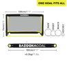 BAZOOKAGOAL ORIGINAL 120×75 Black Edition