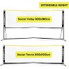 Bazookagoal Extendable Football Tennis Net 300x100cm