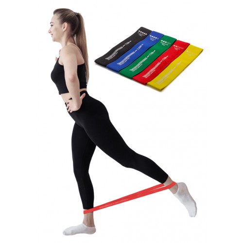 T-PRO resistance band (elastic) 60 cm Medium Green