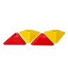 Arrow Shaped Hats (2 Colors) - Set of 10 Red