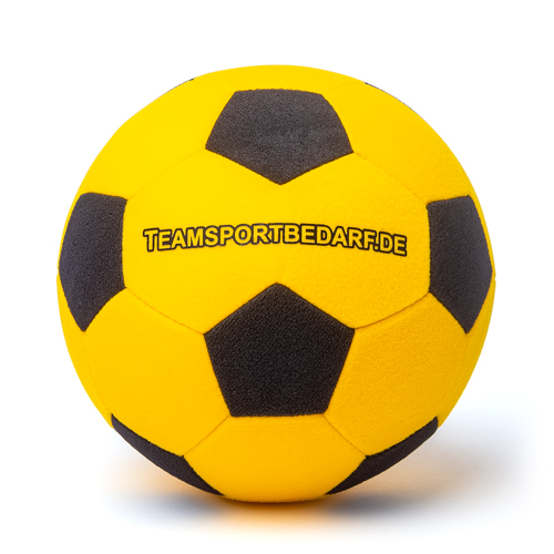 Velcro football (ø 21 cm) for football darts XXL - colour: yellow