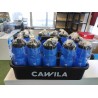 Cawila set of 12 drinking bottles with holder 700ml