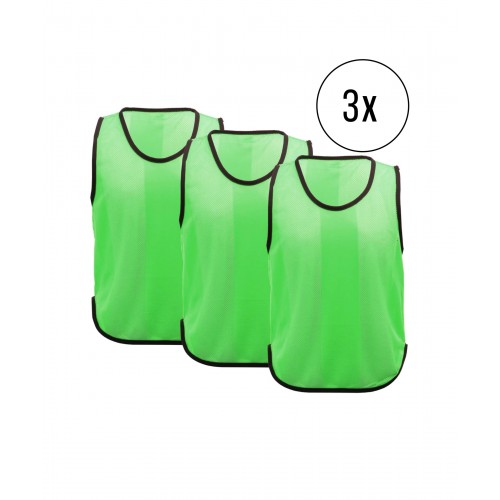 Cawila training bib UNI set of 3 green