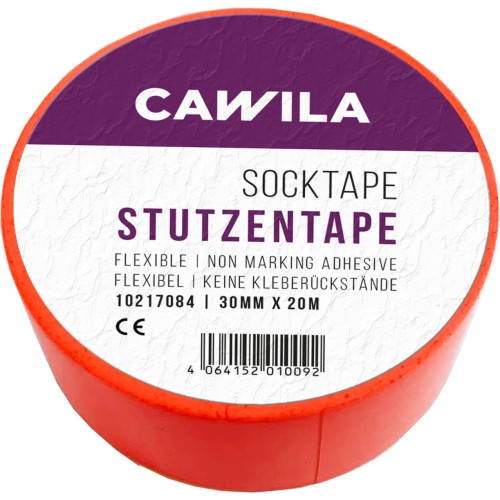 Cawila socks tape 3.0cmx20m red