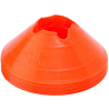 Cawila marking hoods M | Set of 10 | Diameter 20cm, height 6cm | orange