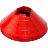 Cawila marking hoods M | Set of 10 | Diameter 20cm, height 6cm | red