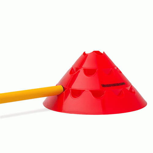 T-PRO Multi Jumbo Hoods ø 30 cm (2 colours) - Set of 10 Red