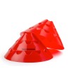 T-PRO Multi Jumbo Hoods ø 30 cm (2 colours) - Set of 10 Red