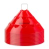 T-PRO Multi Jumbo Hoods ø 30 cm (2 colours) - Set of 10 Red