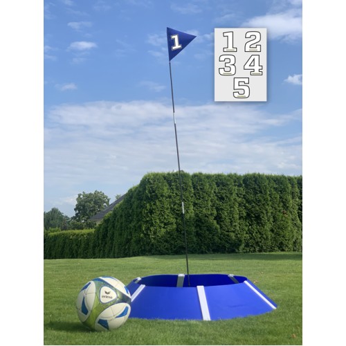 Adhesive numbers for football golf - set (1-5)