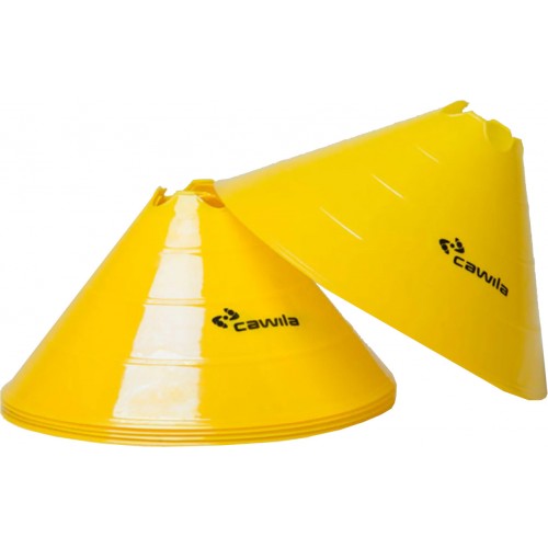 Cawila marking caps L | set of 10 | diameter 30cm, height 15cm | yellow