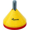 Cawila marking caps L set of 20 with holder | 10 x yellow and 10 x red