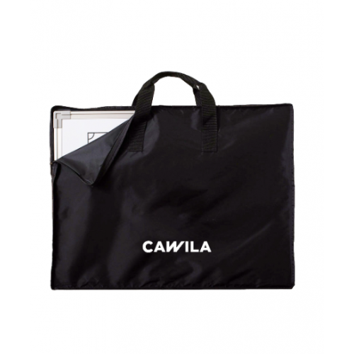 Cawila football tactics board including bag | Size: 75 x 100 cm white