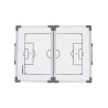 Cawila football tactics board foldable | 45 x 60cmWhite