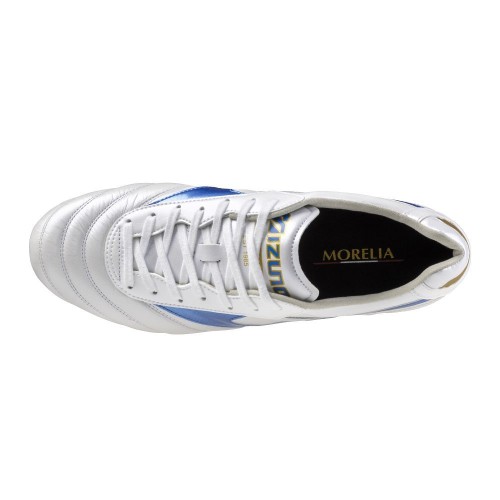 MORELIA II ELITE FG / White/Laser Blue/Gold