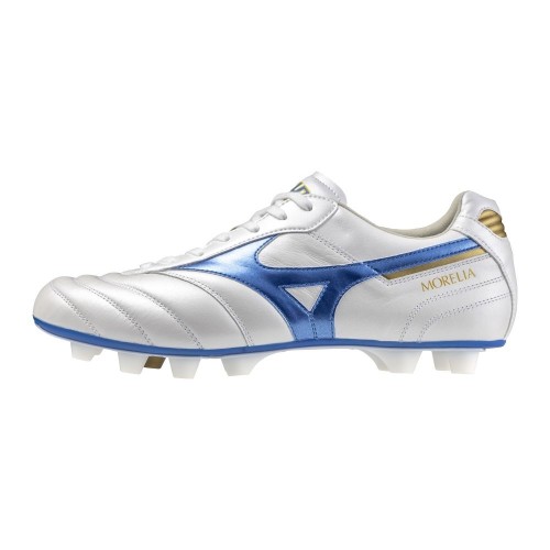 MORELIA II ELITE FG / White/Laser Blue/Gold