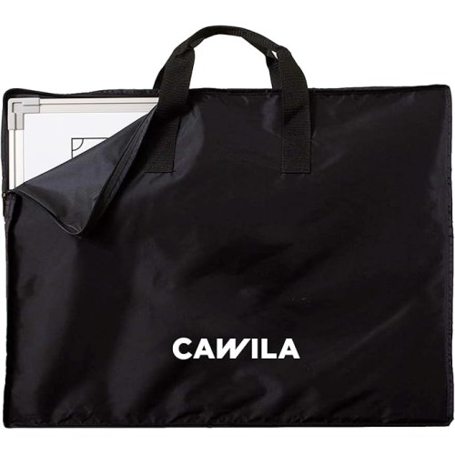 Cawila Football Tactical Board with Magnets, Pen, Wiper and Bag, Size: 60 x 90 cm