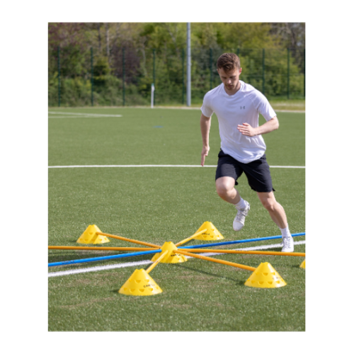 10x Cawila Training Bar L | 1.60m | Ø 25mm | Green | Hurdle poles (slalom poles)
