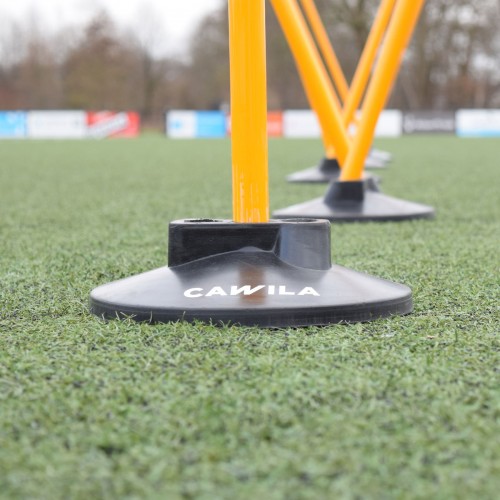 Cawila Pole Base 3 Directions Black