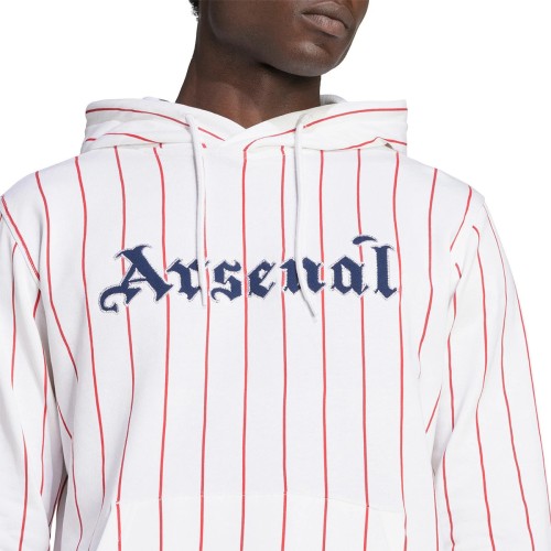 adidas Arsenal FC 25/26 US Pack Hoodie - White